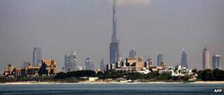 Dubai skyline 2011