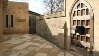 The Narthex at St John's Cathedral in Norwich