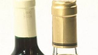 Wine bottles