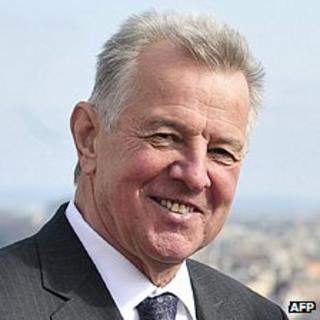 Hungarian President Pal Schmitt - file pic