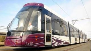 New Blackpool tram