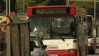 Plymouth Citybus bus