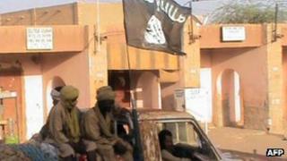 Ansar Dine group in Timbuktu, 3 April