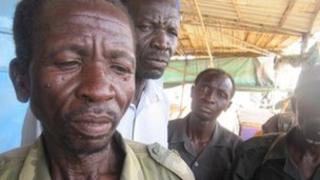 Hissein Ahmed Sharif in Talodi market in South Kordofan