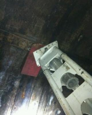 Bulge in tunnel