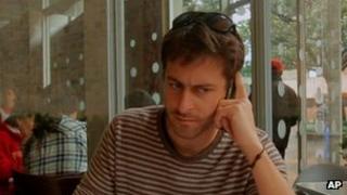 Photo of Romeo Langlois provided by France 24 television