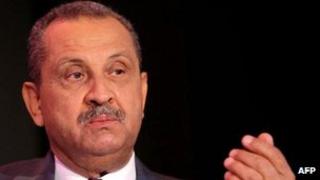 Former Libya minister Shukri Ghanem in central London in October 2009.
