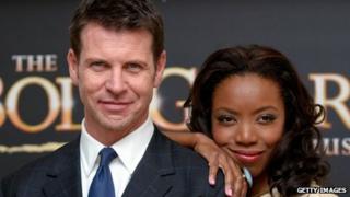Lloyd Owen and Heather, stars of The Bodyguard