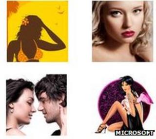 Microsoft's image examples
