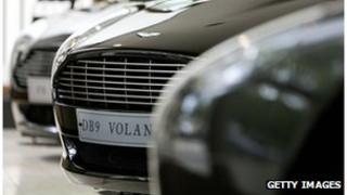 Aston Martin cars