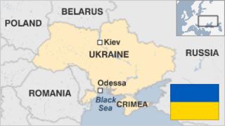 MAp of Ukraine