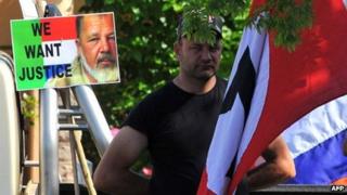 AWB members outside court (file photo)