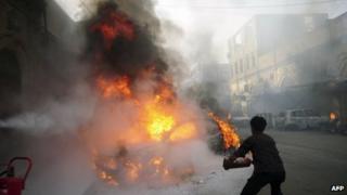 Violence in Karachi on 22 May 2012