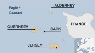 Map of the Channel Islands