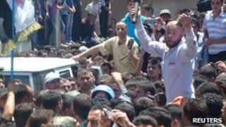 Rally in Houla