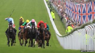 The Diamond Jubilee Stakes at Epsom Racecourse