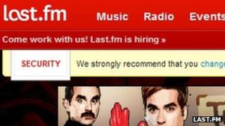 Last.fm screenshot