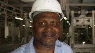 Aliko Dangote (file photo)