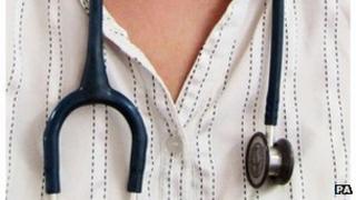 Doctor with stethoscope