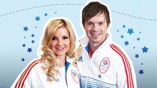 Helen Skelton and Barney Harwood of Blue Peter