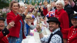 A Jubilee street party