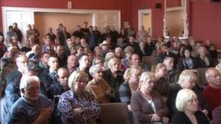 Boston protest meeting