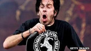 Randy Blythe of US metal band Lamb of God