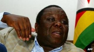 Morgan Tsvangirai photographed in September 2011