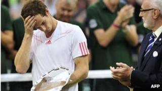 Andy Murray (left)
