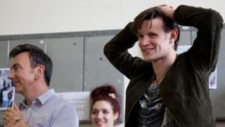 Matt Smith (right), photo by Rajan Zaveri