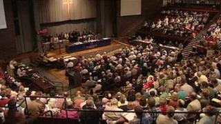 General synod of the Church of England meeting in York on 9 July 2012