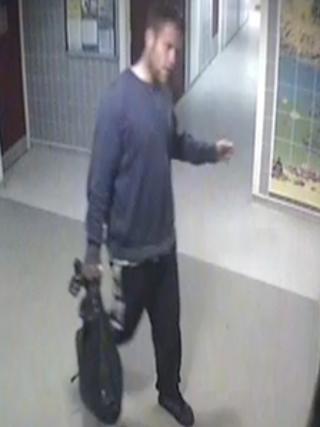 One of the men police want to trace in connection with the incident
