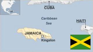 Map of Jamaica