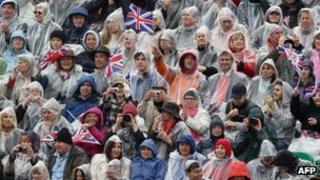 A British crowd