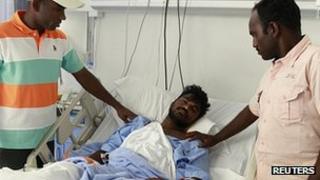 Muthu Muniraj recovers in hospital in Dubai