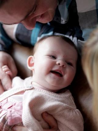 A smiling Scarlett