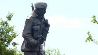 Memorial to the Durham Light Infantry