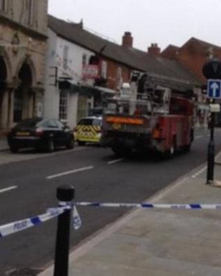 Police in Grantham