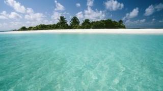 Tropical atoll