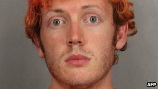 Handout booking photo released by the Arapahoe County Sheriff's Office shows alleged Aurora movie theatre shooter James Holmes 23 July 2012