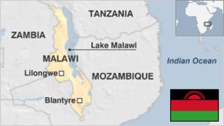 Map of Malawi