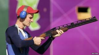 Peter Wilson wins Great Britain's fourth gold medal of London 2012 with victory in the double trap