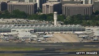 Ronald Reagan Washington National Airport 17 April 2012