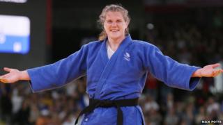 Karina Bryant at the London 2012 Olympics