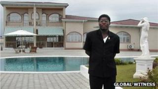 Teodorin Nguema Obiang Mangue, son of Teodoro Obiang Nguema Mbasogo, the president of Equatorial Guinea.
