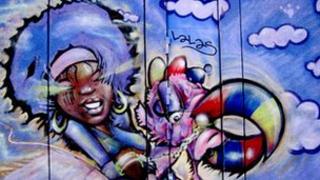 Street art in Amsterdam North