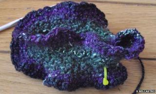 Knitting by Sarah-Marie Belcastro