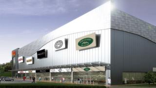 Image of the expanded Fort shopping centre