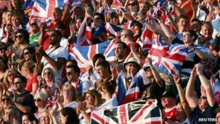 Team GB fans