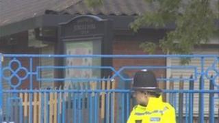 Police at Jubilee Park - archive image